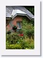 A brick cottage stands at the entrance to the Adrilaun Hotel in the outskirts of Galway